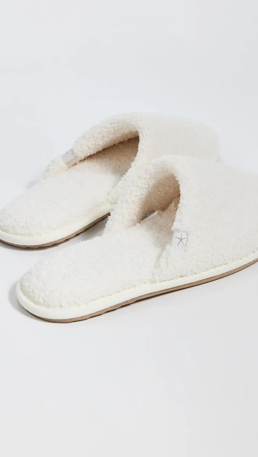 Barefoot Dreams Women's CozyChic Ribbed Slippers