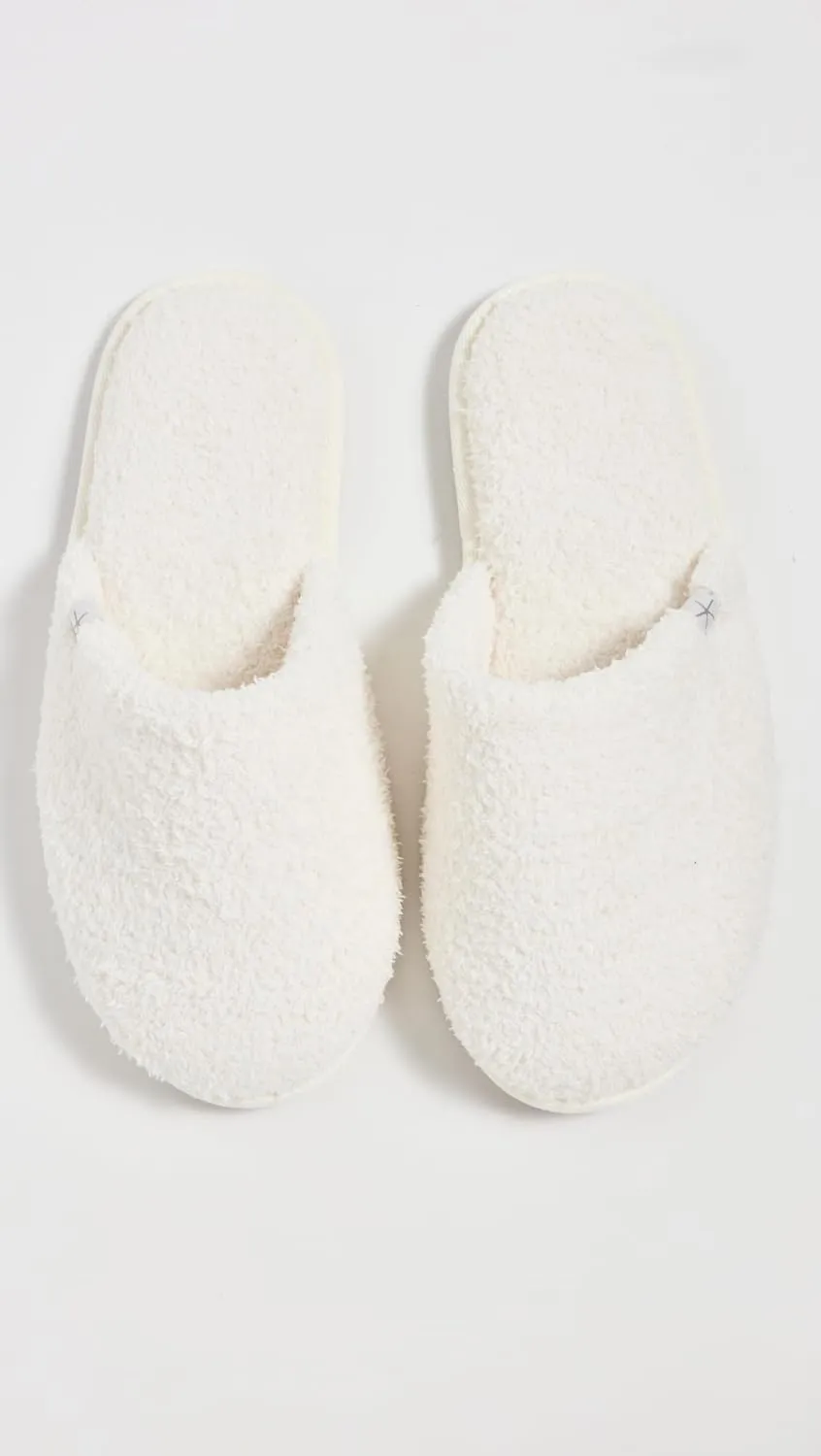 Barefoot Dreams Women's CozyChic Ribbed Slippers