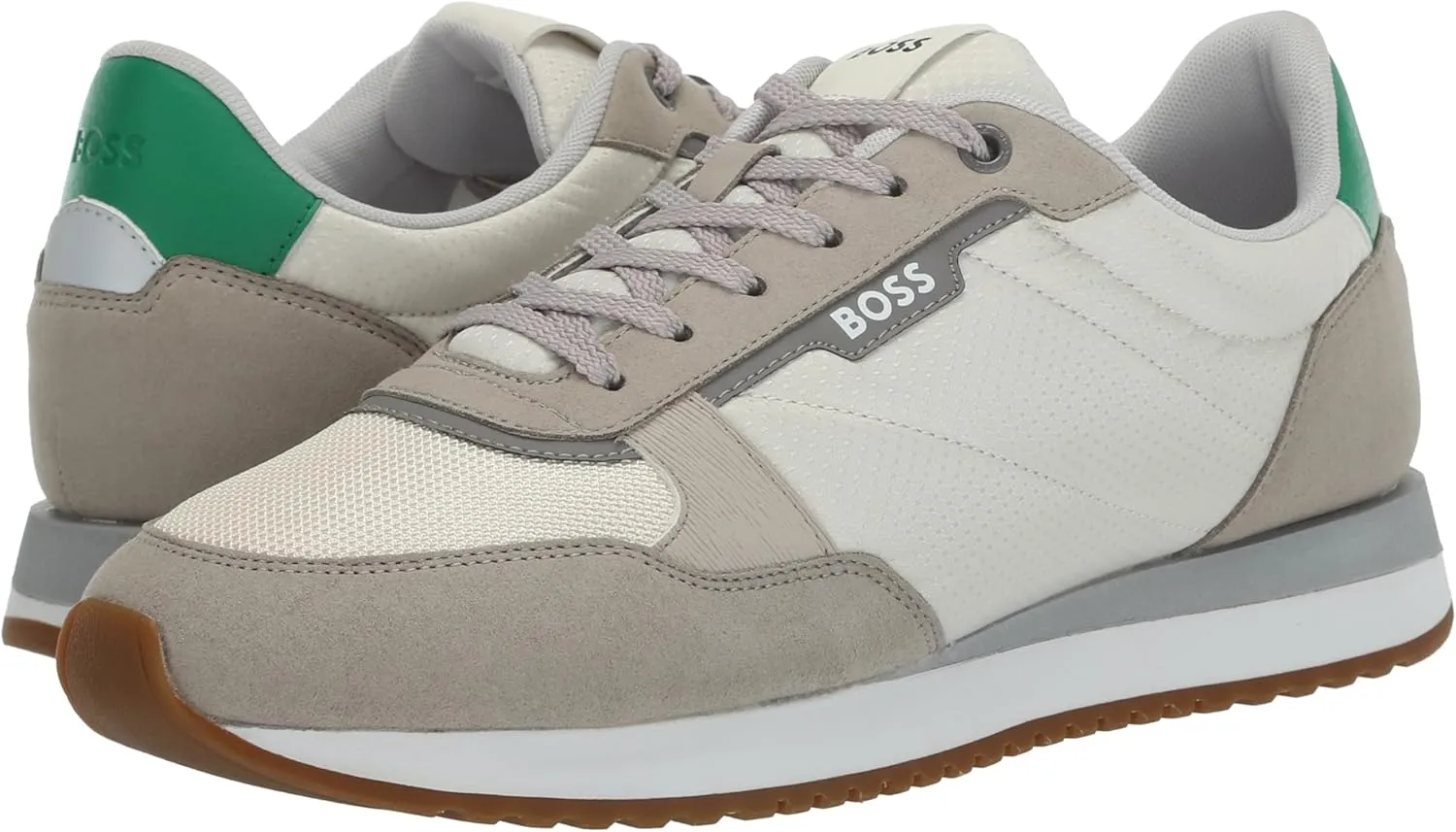BOSS Men's Kai Retro Style Low Profile Sneaker