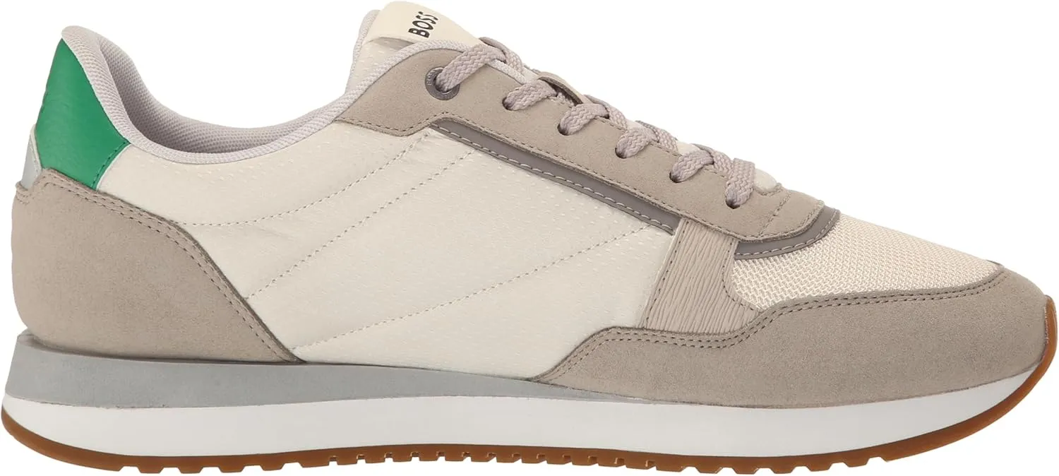 BOSS Men's Kai Retro Style Low Profile Sneaker