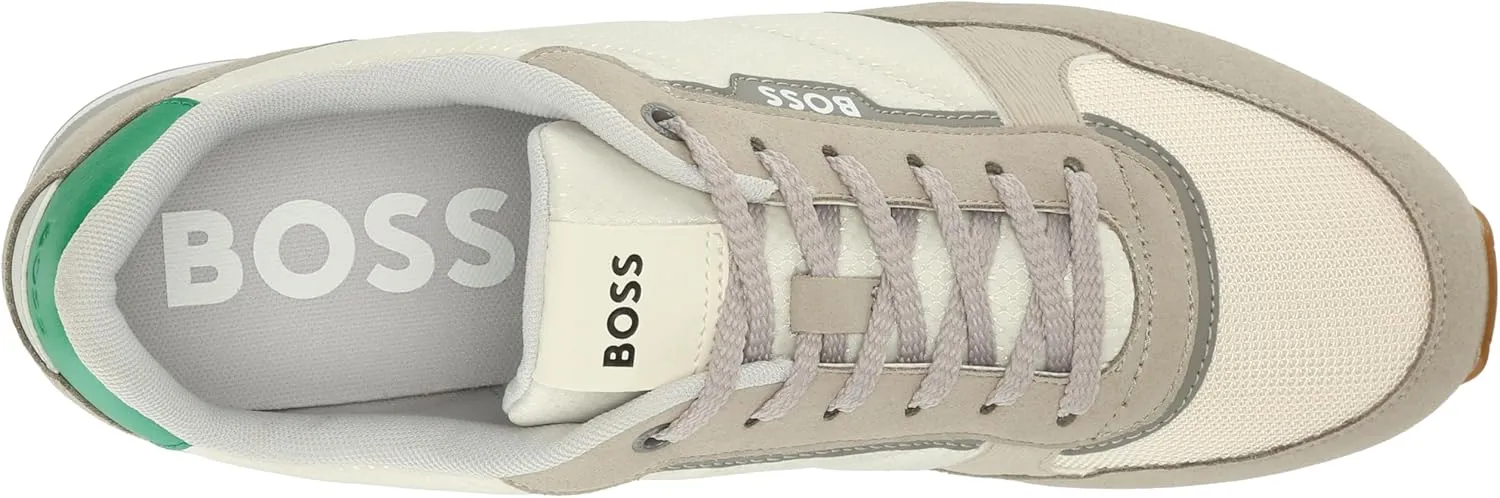 BOSS Men's Kai Retro Style Low Profile Sneaker