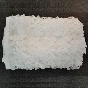 Camo Netting,Camping Camouflage Nets,White Awning,Bulk Net Roll,Sunscreen Net,Reinforced Oxford Cloth,Camouflage Cover for Car,Outdoor Portable Light-Durable Anti-uv,White-2.5x3m/8.2x9.8ft