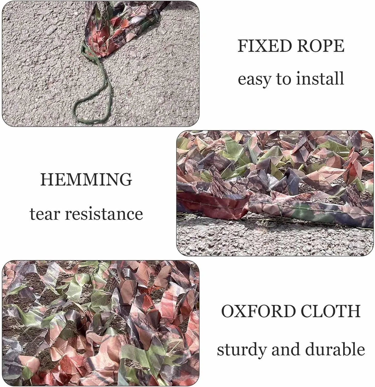 Camouflage Netting, Military Reinforced Camo Net, Outdoor Camouflage Net for Hunting/Camping/Shade, 1.5/2/3/4/6/7/9m Sunscreen Mesh,cp-2x7m/6.6 * 23ft