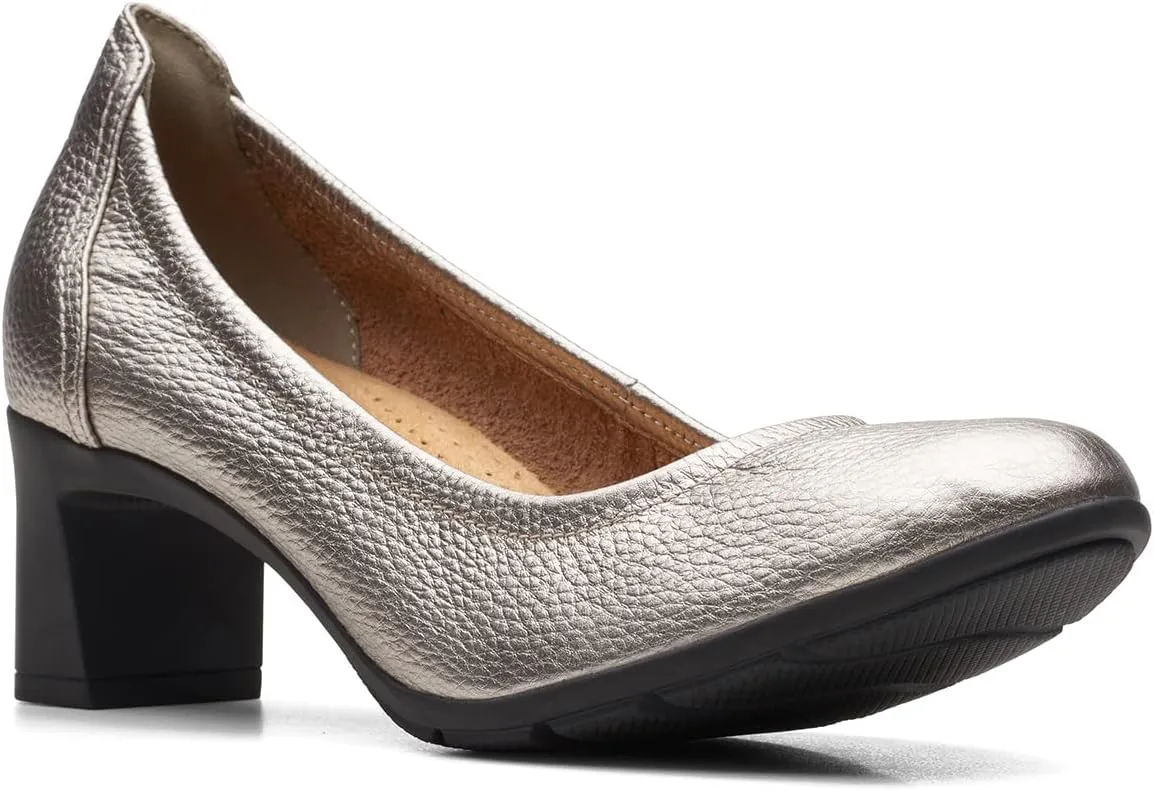 Clarks Womens 26167909-pewter Met Sandal