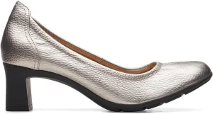 Clarks Womens 26167909-pewter Met Sandal