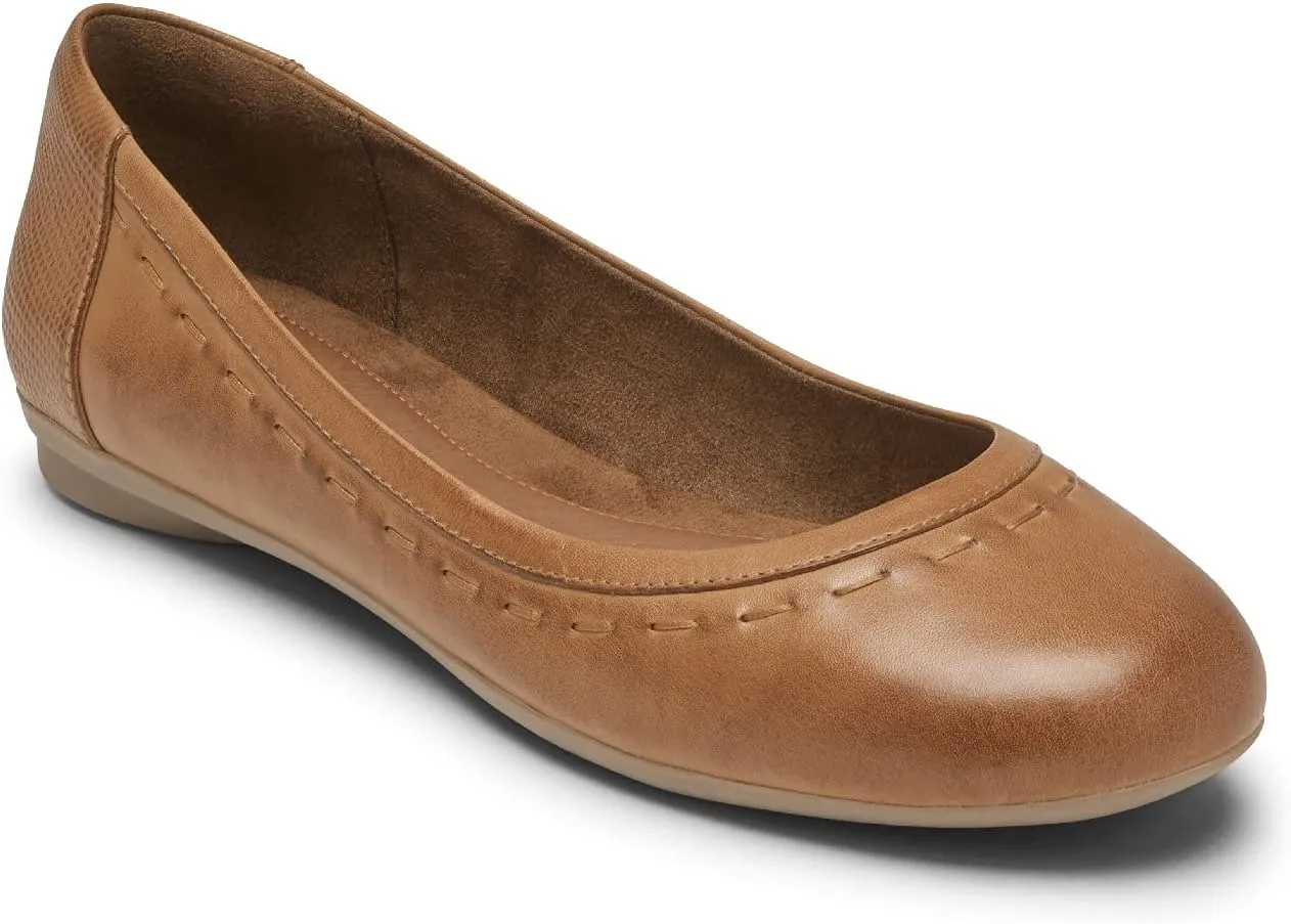 Cobb Hill Maiika Women's Comfort Ballet Flat Tan - 9.5 Narrow