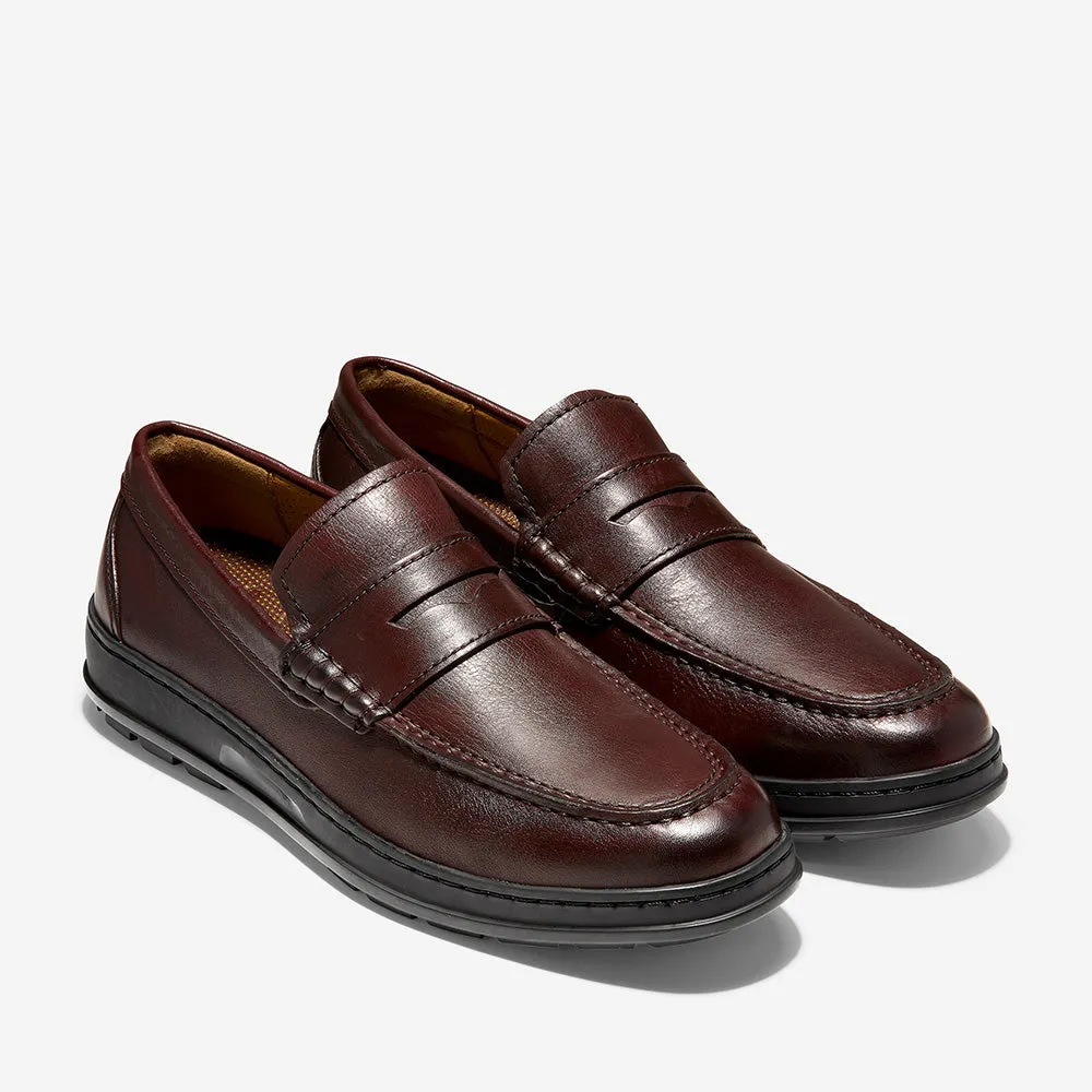 Cole Haan Hamlin Traveler Penny Loafer Cordovan