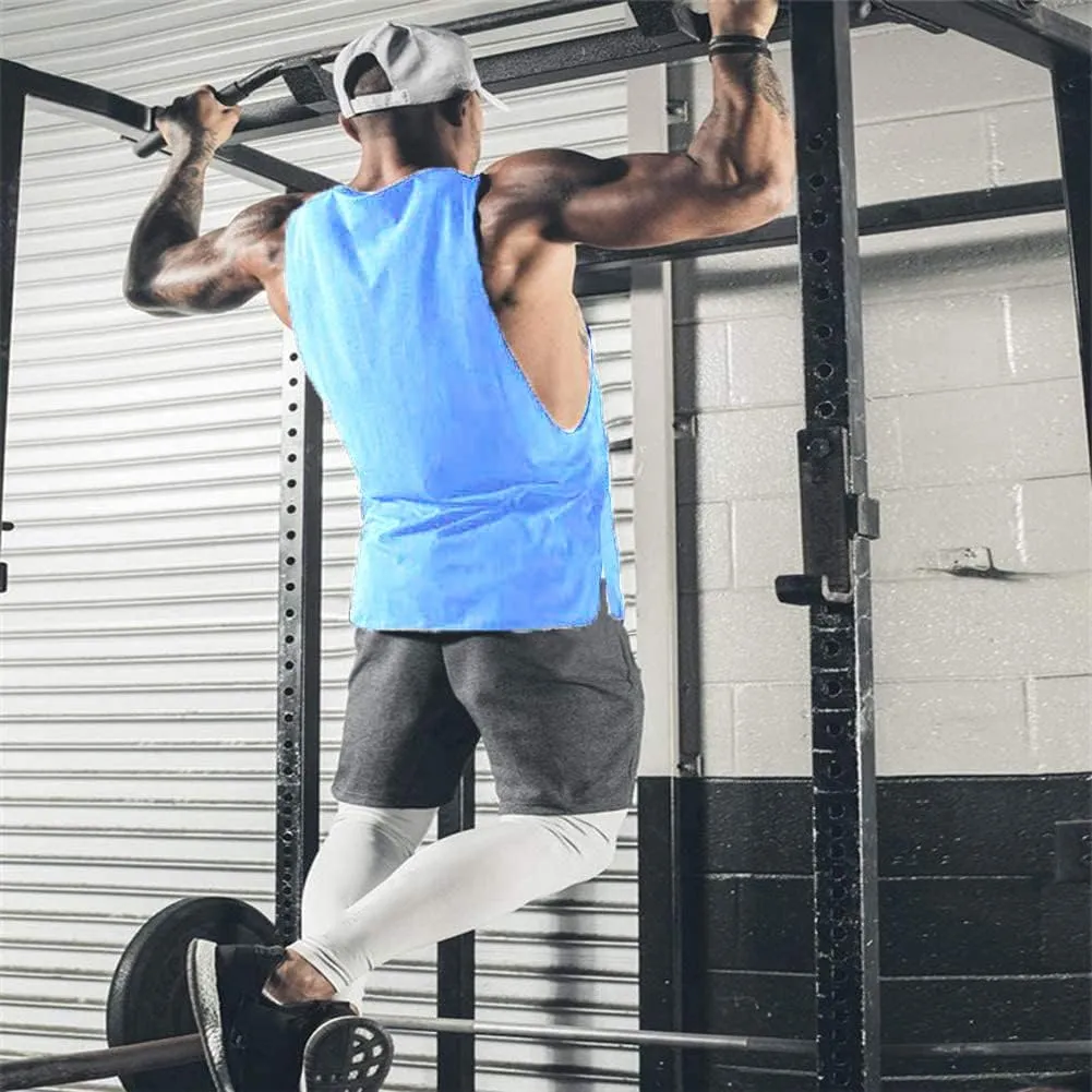 COOFANDY Men Workout Tank Top Gym Bodybuilding Sleeveless Muscle T Shirts Cut Off Shirts