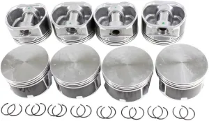 DNJ P1100.30 Oversize Piston Set for 1999-2007 Chrysler, Dodge, Jeep, Mitsubishi Aspen, Commander, Dakota 4.7L V8 16V SOHC 287cid