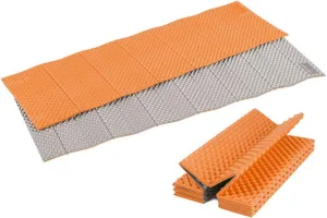Egg Nest Moisture Picnic Mat,Egg Trough Moisture Proof Mat Egg Nest Folding Aluminum Film Sleeping Pad Thickened Ultralight Camping Cushion