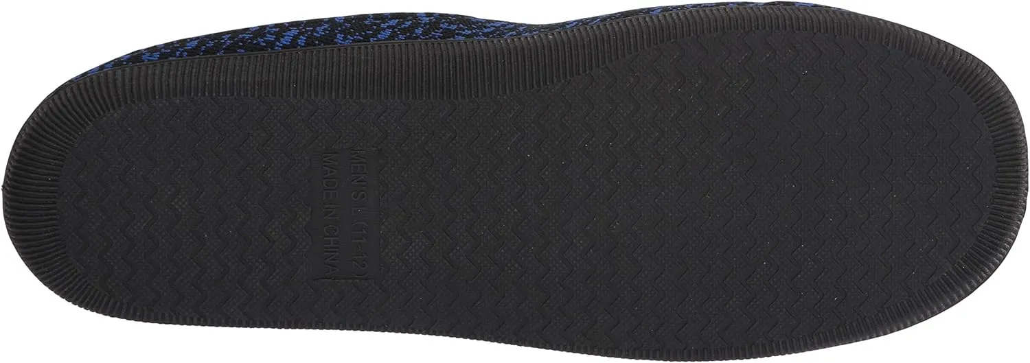 FOCO NFL mens Poly Knit Cup Sole Slipper