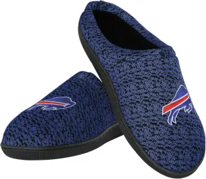 FOCO NFL mens Poly Knit Cup Sole Slipper