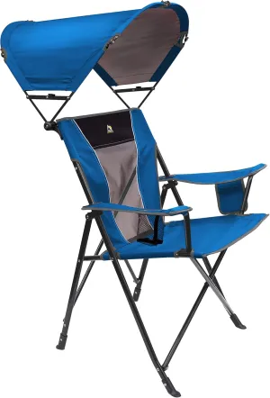 GCI Outdoor SunShade Comfort Pro Camping Chair