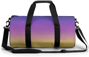 Gym Bag 17in for Men Women, Waterproof Foldable Sports Organizer, Durable Workout Travel Duffle Bag, Soft Horizon Shift-994