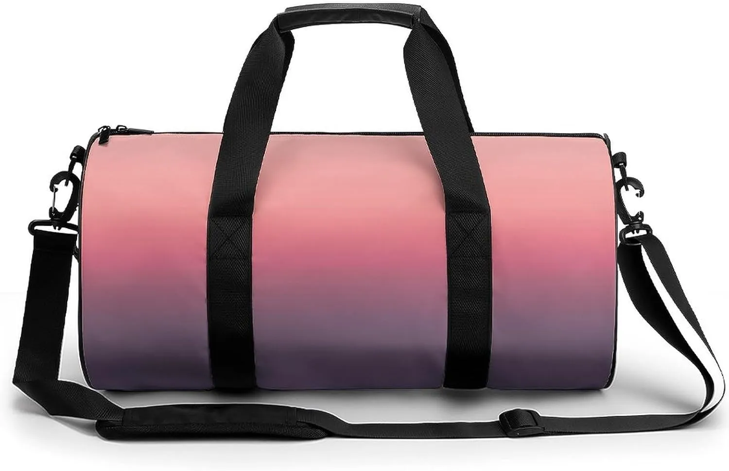Gym Bag 17in for Men Women, Waterproof Foldable Sports Organizer, Durable Workout Travel Duffle Bag, Warm Glow Shift-1570