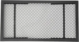 Heavy Duty Campfire Grill Grate - Foldable Iron BBQ Rack for Outdoor Cooking, Fire Pit Grill for Camping, Hiking & Beach Barbecues