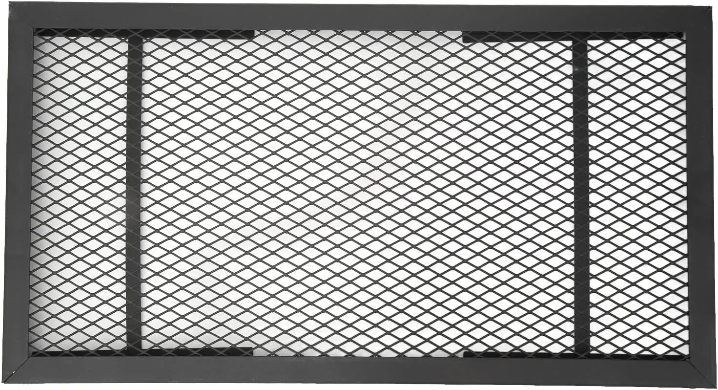 Heavy Duty Campfire Grill Grate - Foldable Iron BBQ Rack for Outdoor Cooking, Fire Pit Grill for Camping, Hiking & Beach Barbecues