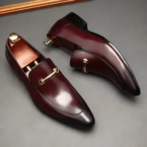 Heritage threads- Italian Leather Loafers