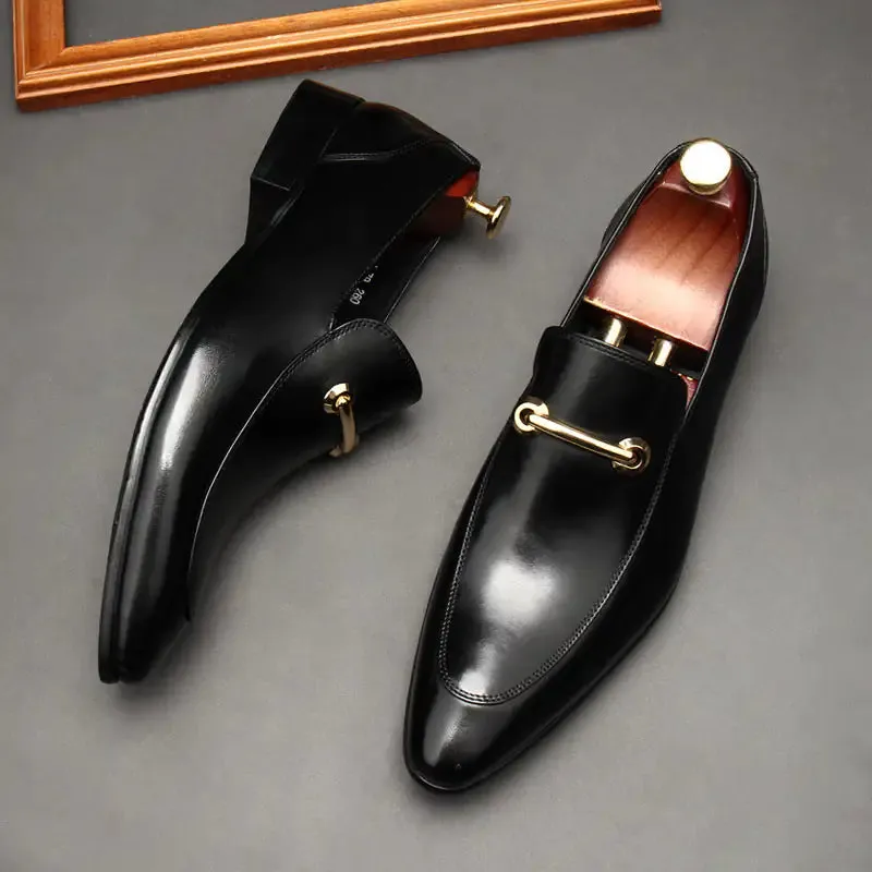 Heritage threads- Italian Leather Loafers