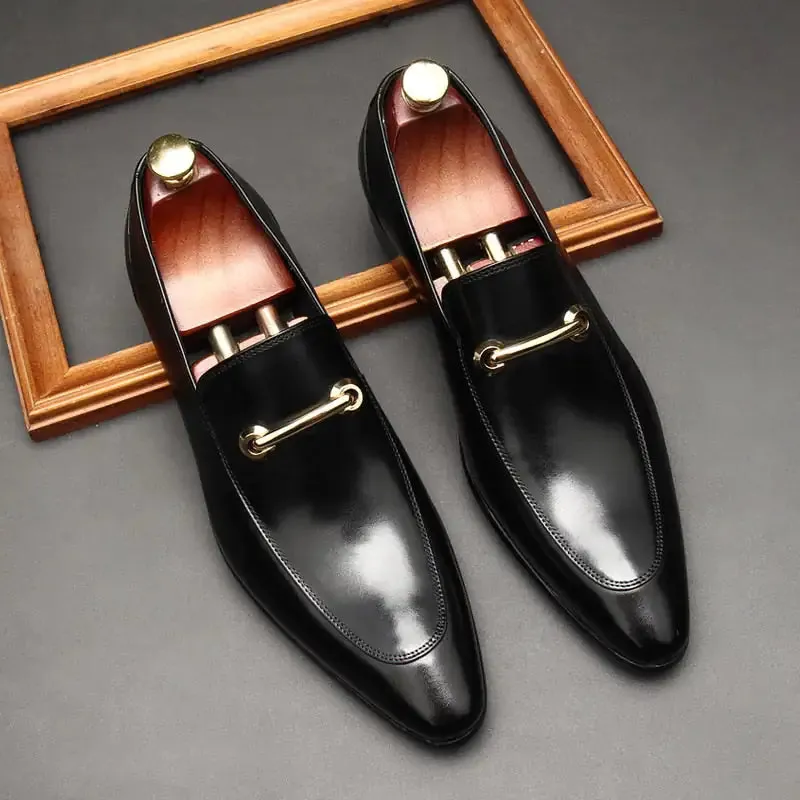 Heritage threads- Italian Leather Loafers
