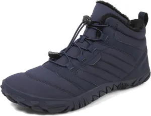 Hike Waterproof Winter Barefoot Shoes, Walking Hiking Boots for Women Men Trail Running Healthy Non-Slip