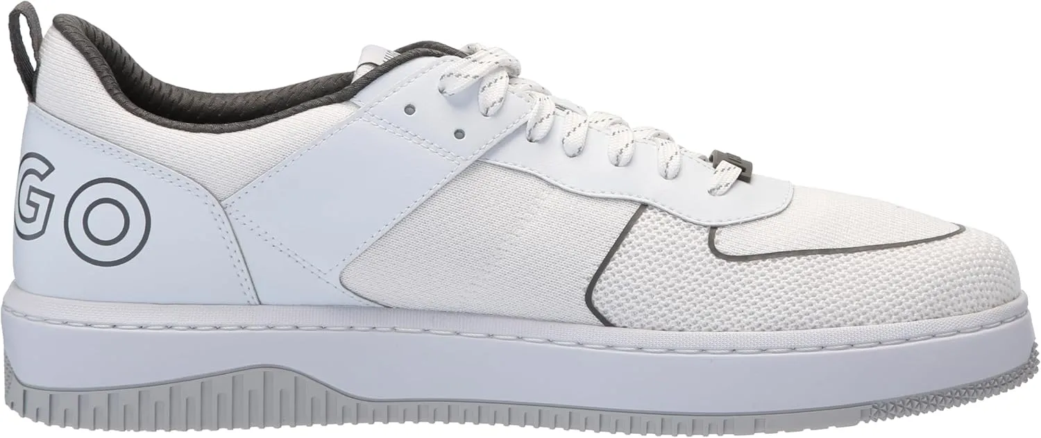 HUGO Men's Back Logo Lace Up Sneakers