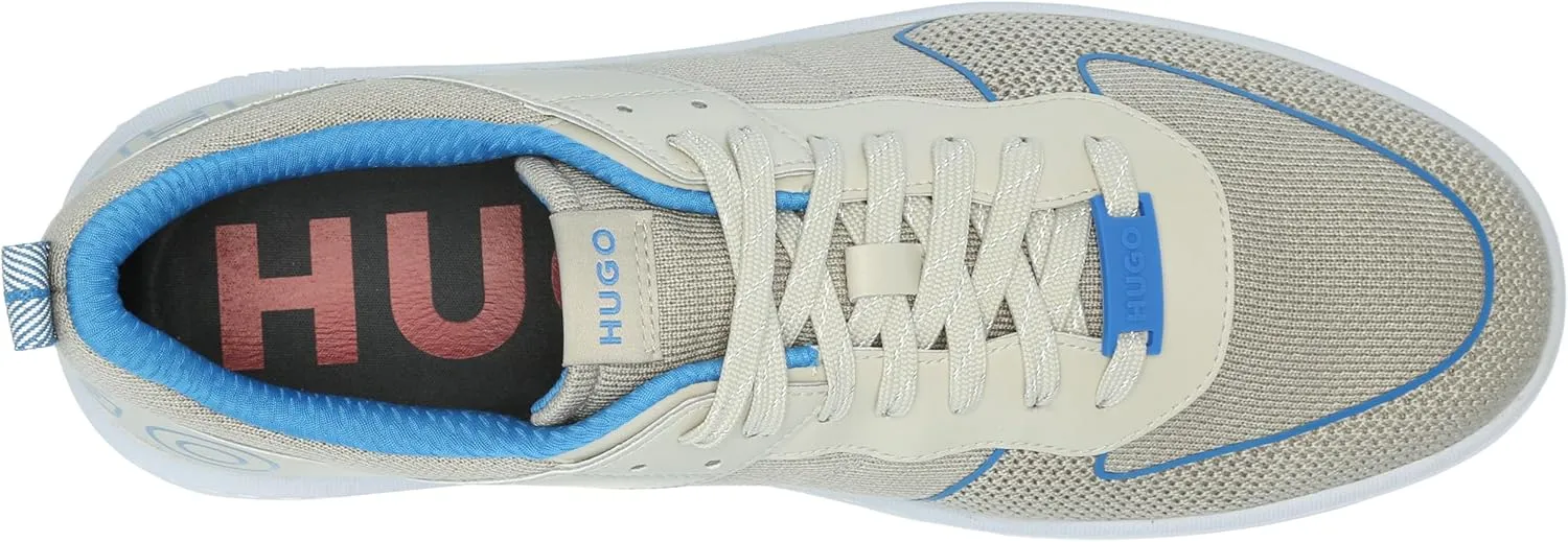 HUGO Men's Back Logo Lace Up Sneakers