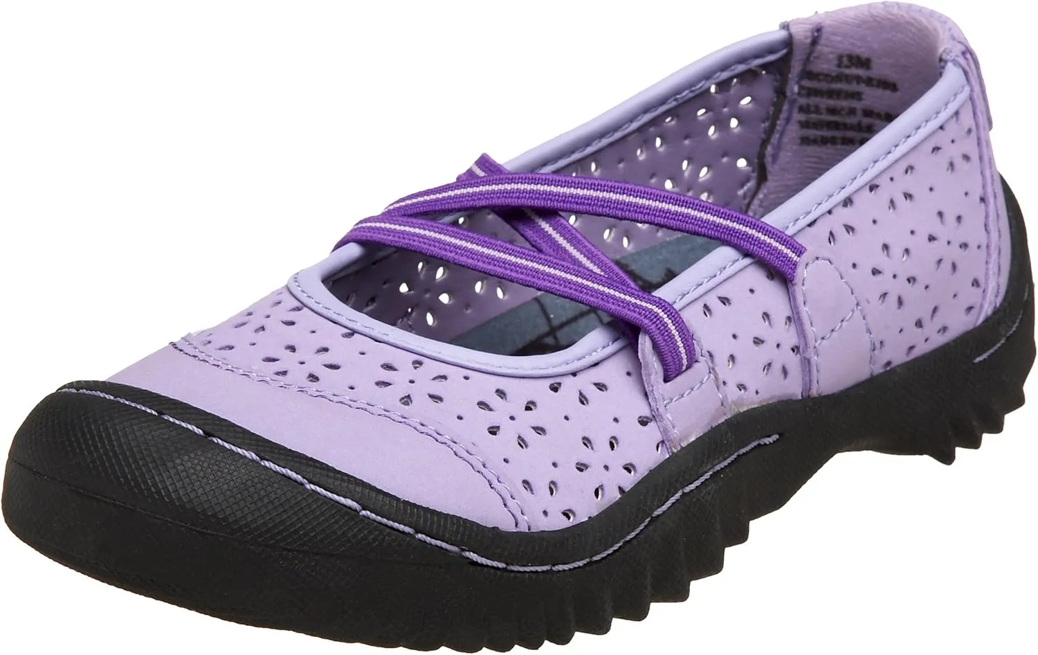 J-41 Little Kid/Big Kid Coconut Mary Jane,Lavender,13 M US Little Kid