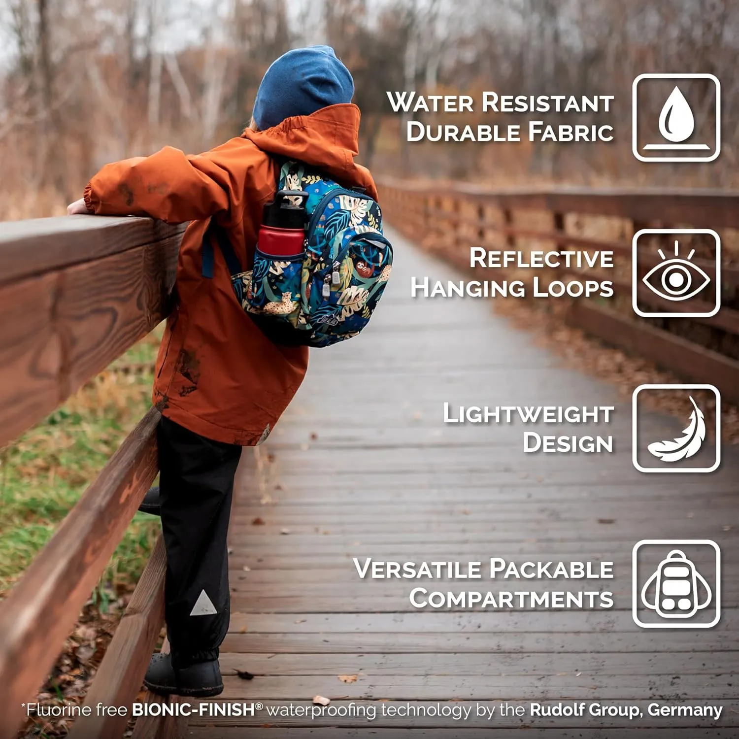 JAN & JUL Little Xplorers Mini Preschool Backpack (Dreamscape, One Size)