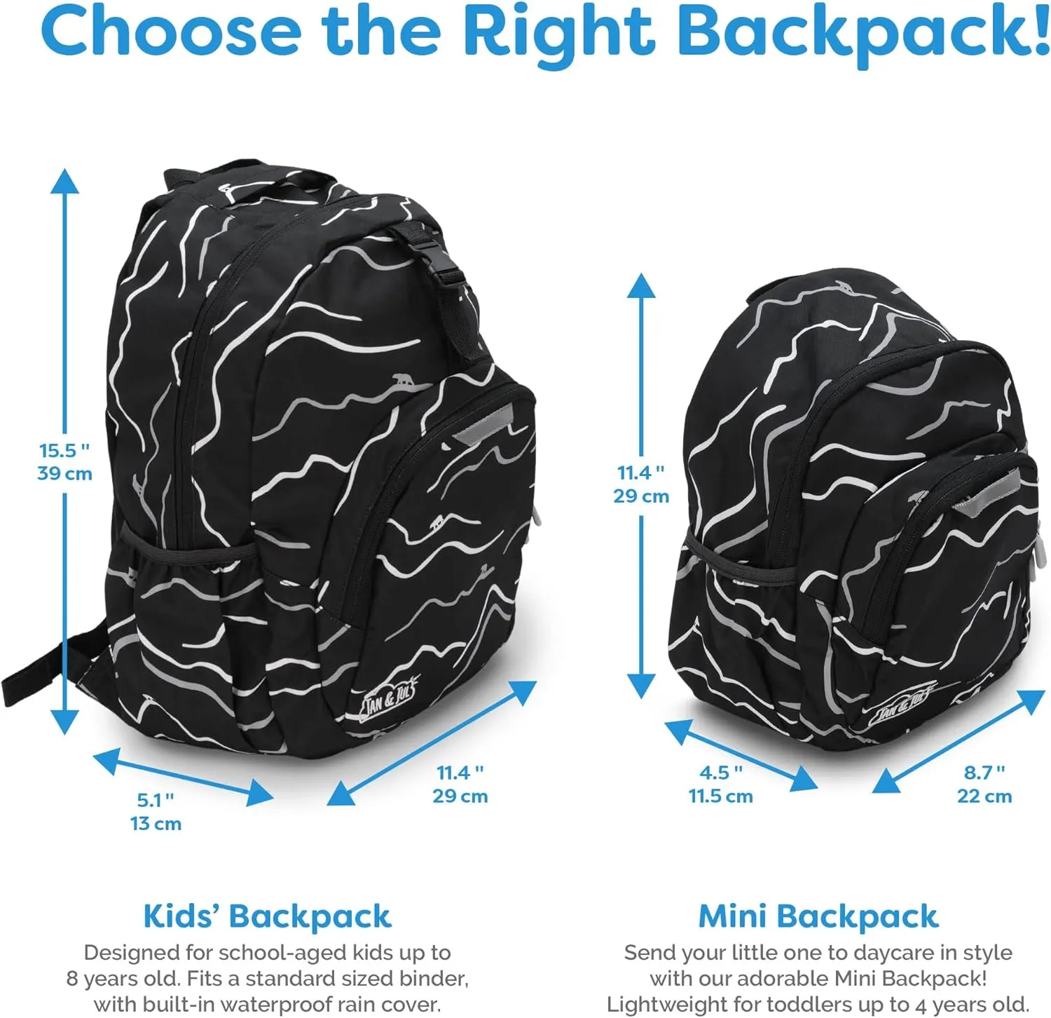JAN & JUL Little Xplorers Mini Preschool Backpack (Dreamscape, One Size)