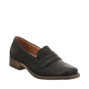 Josef Seibel Women's Sienna 96 Leather Loafer (Black)