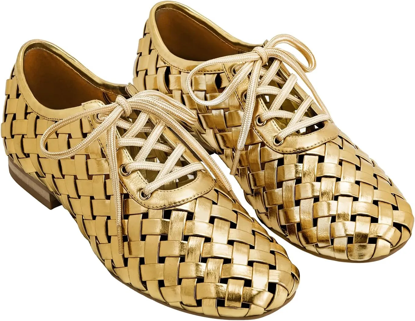 JW PEI Women's Kayla Weave Strap Flat Shoes