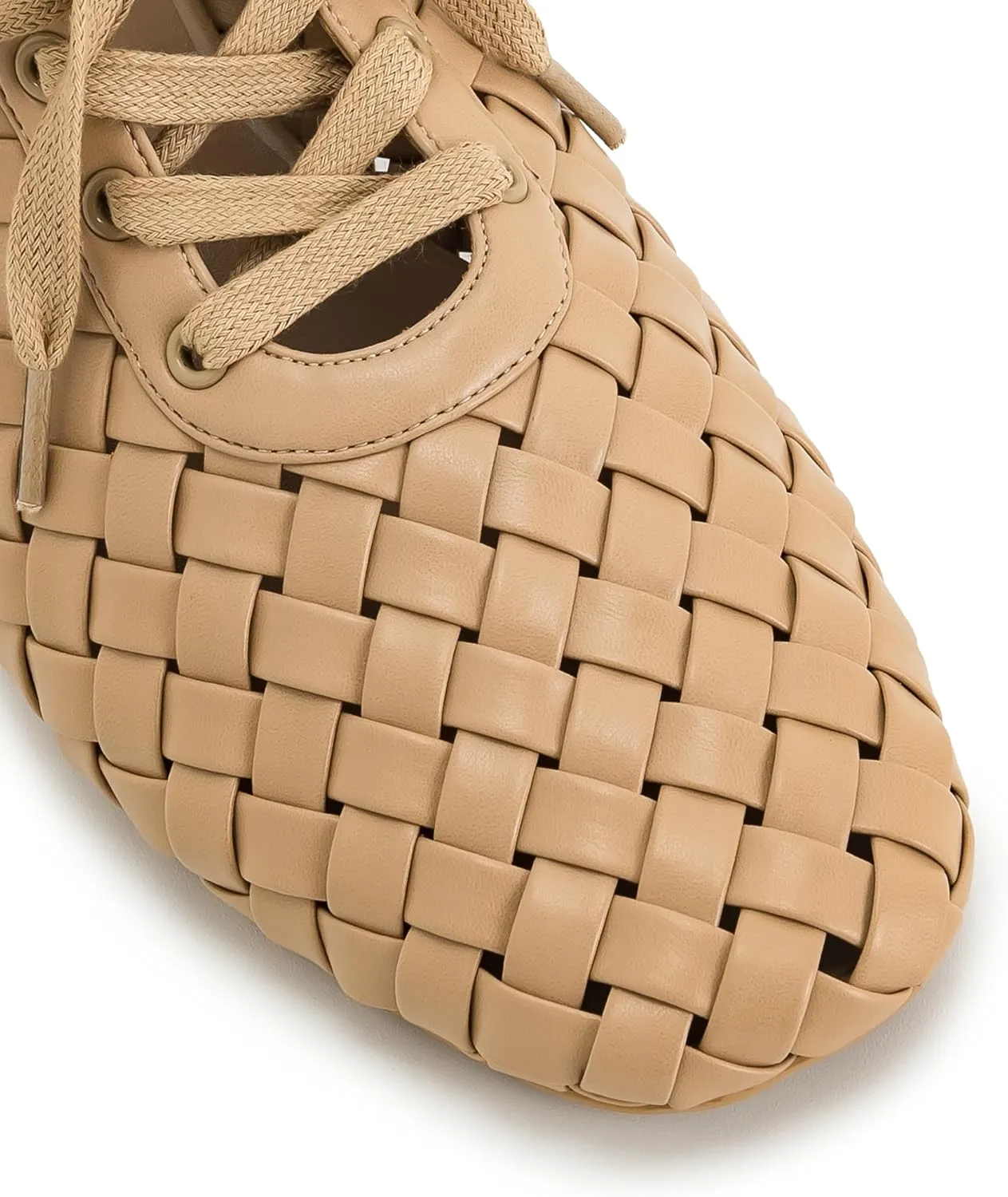 JW PEI Women's Kayla Weave Strap Flat Shoes
