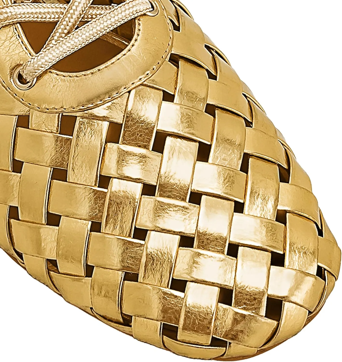 JW PEI Women's Kayla Weave Strap Flat Shoes