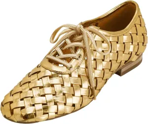JW PEI Women's Kayla Weave Strap Flat Shoes