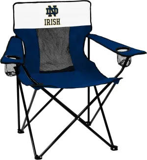 Logo Brands NCAA Florida Gators Elite Chair, Unisex Adult Chair with Two Cup Holder, One Size, Team Color