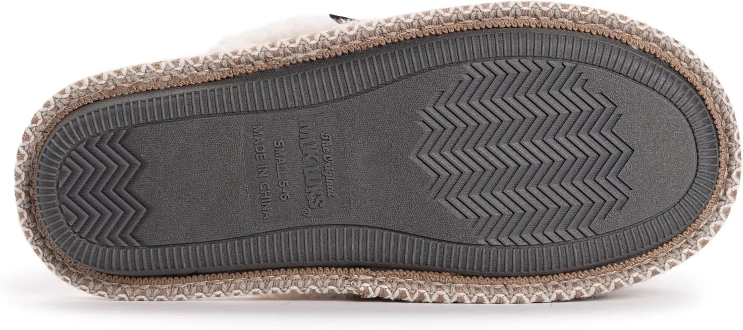 MUK LUKS Women's Frida Scuff Slippers