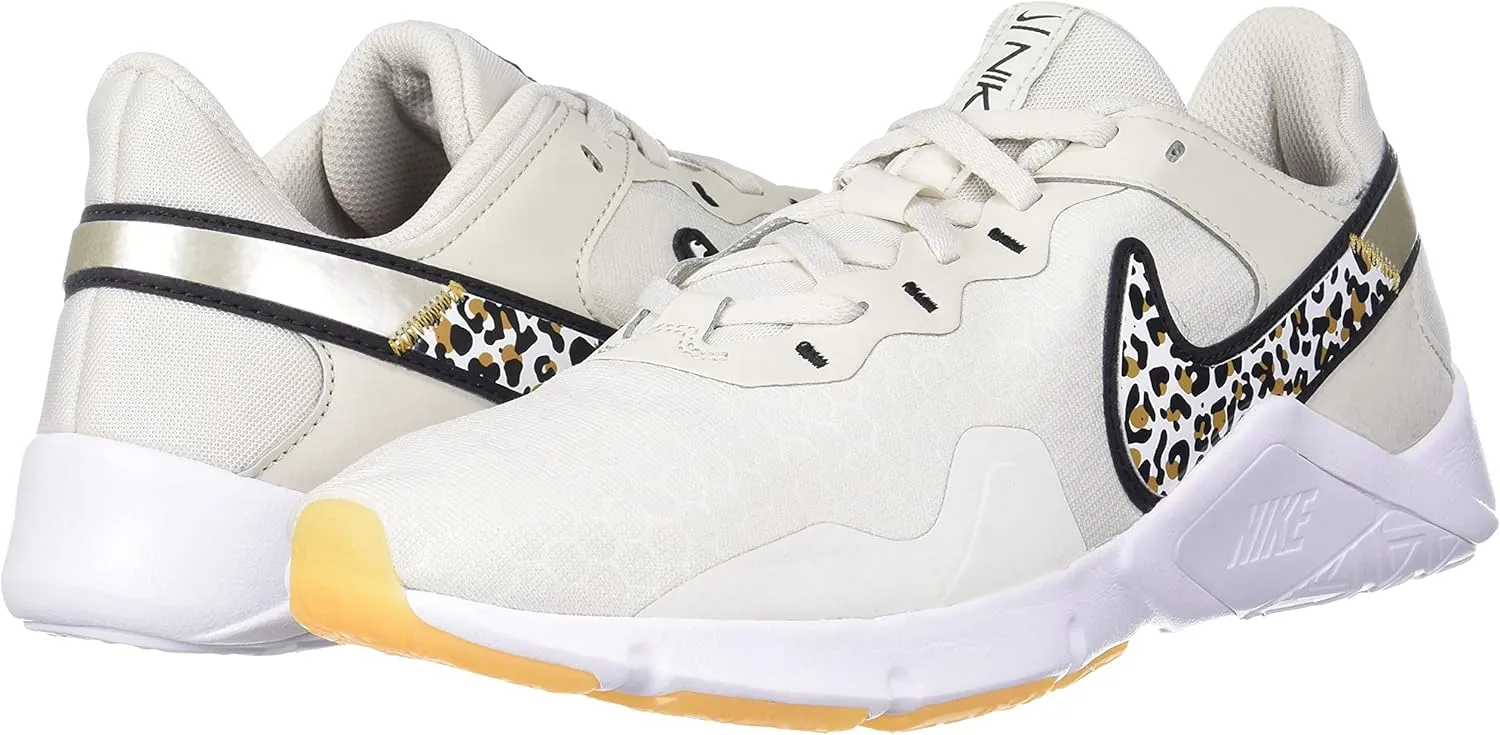 Nike Legend Essential 2 Women's Workout Shoes (CZ3668-017, Light Bone/Wheat/White/Black)
