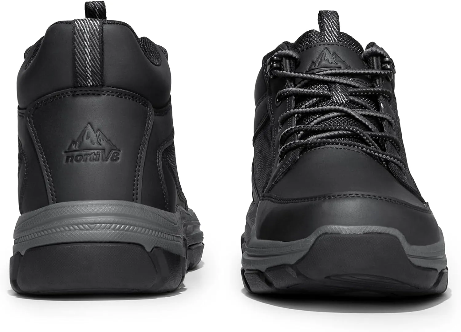 NORTIV 8 Men's Hiking Boots Lightweight Fashion Casual Chukka Ankle Boots Elevation