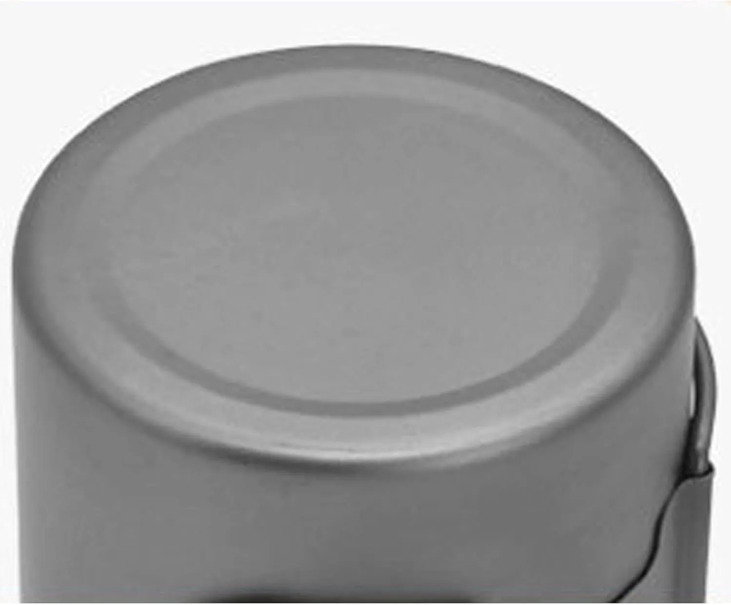 Outdoor Portable Titanium Alloy Coffee Cup Folding Handle Ultralight Water Cup(600ml)