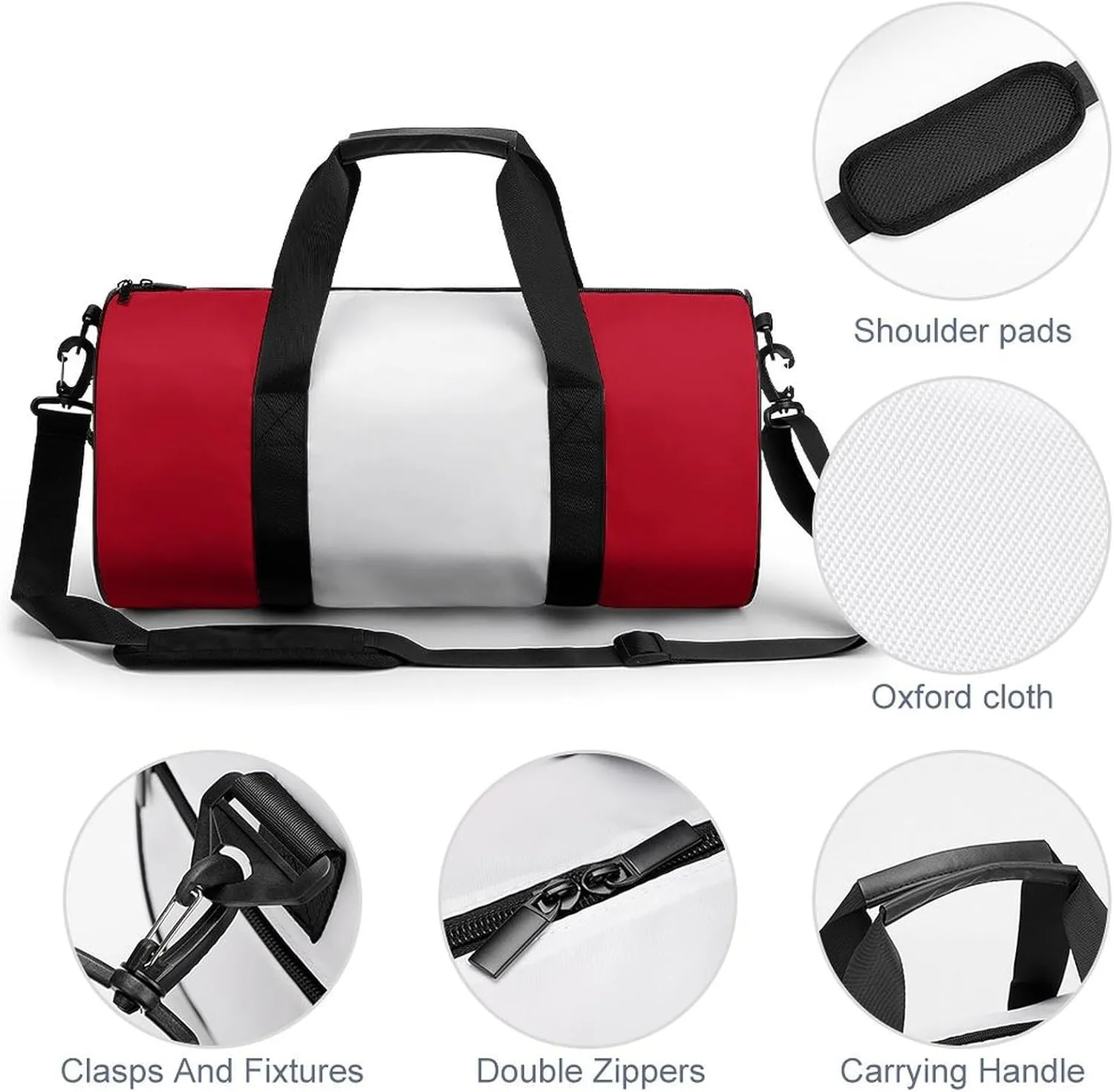 Peru Flag Travel Duffel Bag with Wet Pocket for Boys Girls Gym Weekender Tote