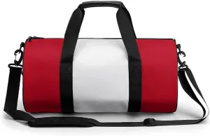 Peru Flag Travel Duffel Bag with Wet Pocket for Boys Girls Gym Weekender Tote