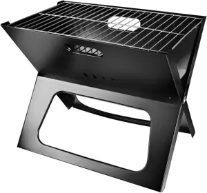 Portable barbecue grill foldable charcoal grill camping garden outdoor trip