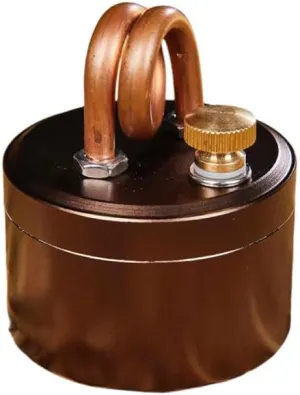 Portable Mini Alcohol Camping Stove - Foldable Stand, Durable Shell, Safe & Intense Flame Spirit Burner - Lightweight for Hiking, Backpacking, Cooking - 50ml Capacity