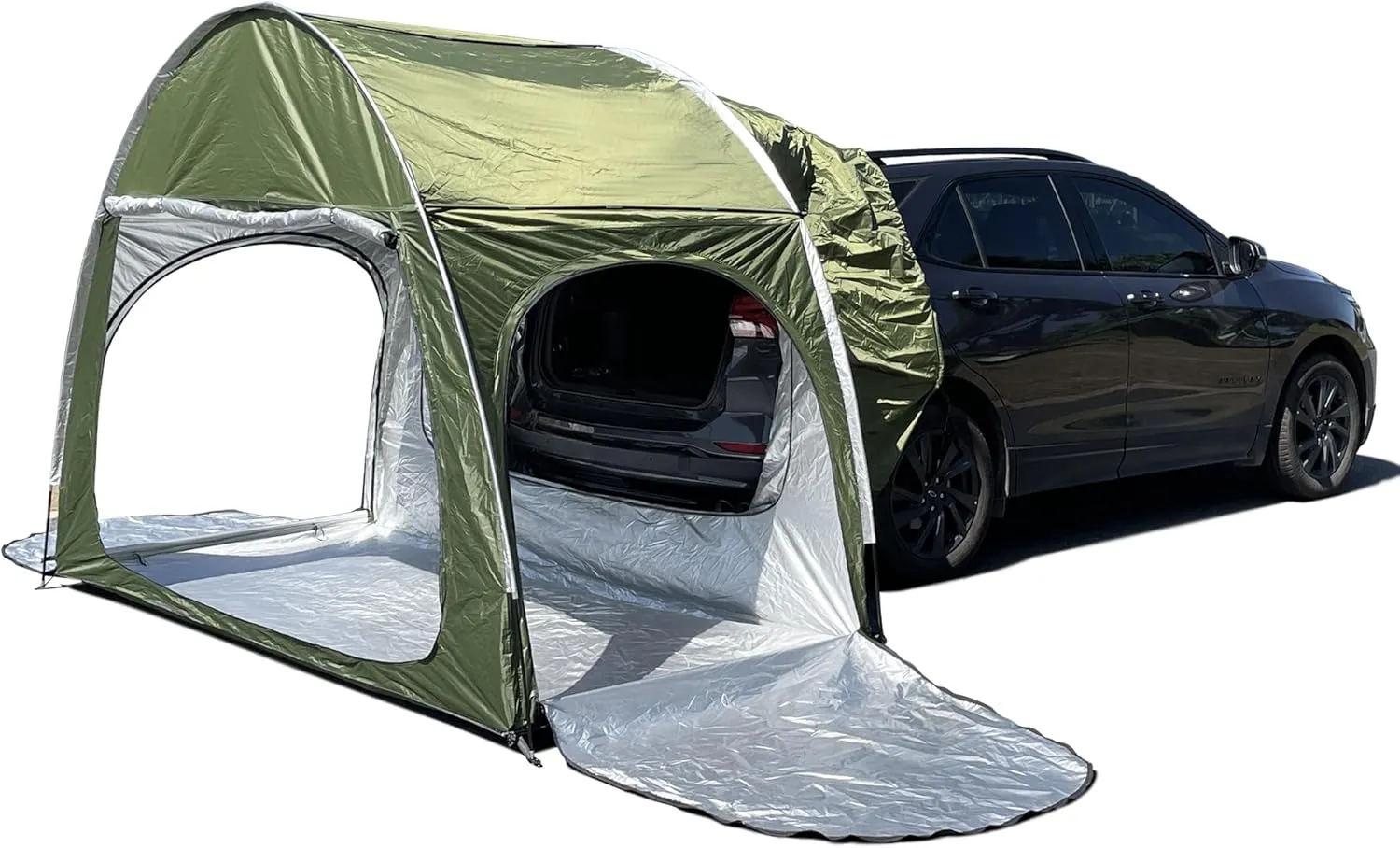 SUV Camping Tents Car Tent with Porch Vestibule Awning Shelter