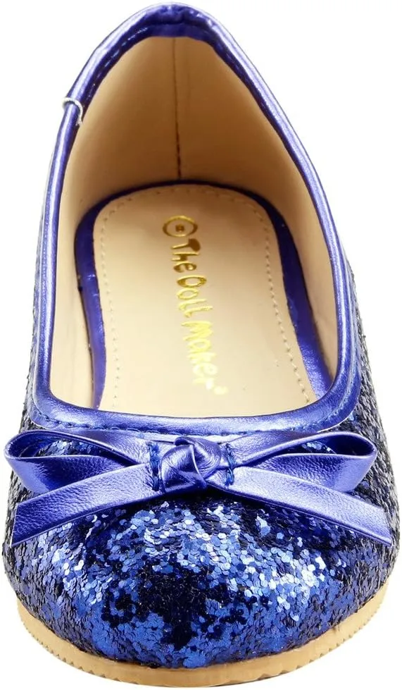 The Doll Maker Glitter Ballet Flat