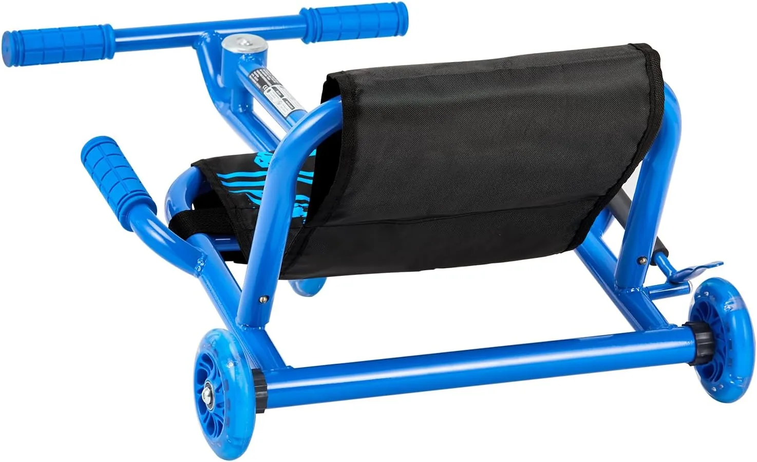 VEVOR Ride-on Scooter, 132 lbs Load Capacity, Swing Side-to-Side for Amazing Ride, Powered by Zig-Zag Motion, Drifts on Any Hard Surface, Ages 4 , Blue