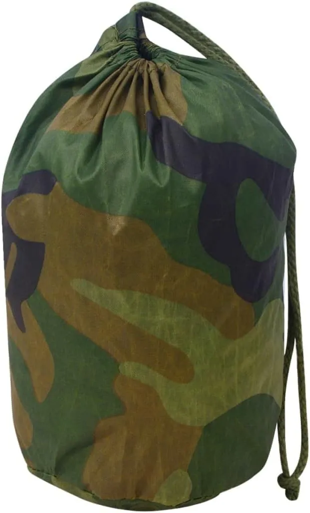 vidaXL - Durable Camouflage Net in Green, Made with 100% Polyester Oxford Fabric, Quick Drying, Waterproof and Rot-Resistant, UV-Resistant, Lightweight and Portable, Size: 9.8' x 16.4