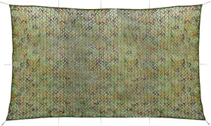 vidaXL - Durable Camouflage Net in Green, Made with 100% Polyester Oxford Fabric, Quick Drying, Waterproof and Rot-Resistant, UV-Resistant, Lightweight and Portable, Size: 9.8' x 16.4