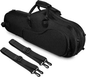Voice Saxophone Case Lightweight Portable Instrument Bag with Removable Straps for Concerts Music Studios and Schools Durable Protection for Saxophone